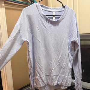 Athleta Lilac Women's Long Sleeve Sweatshirt